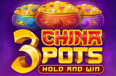 3 China Pots