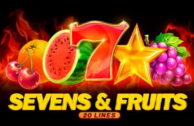 Sevens Fruits: 20 lines