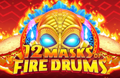 12 Masks of Fire Drums