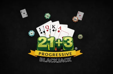 21+3 Progressive Blackjack