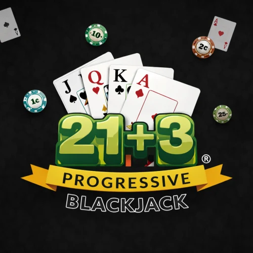 21+3 Progressive Blackjack