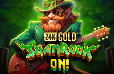 24k Gold Shamrock On!
