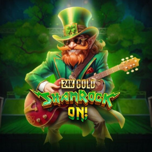 24k Gold Shamrock On!