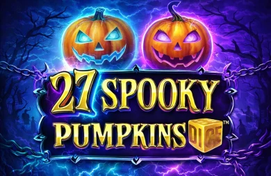 27 Spooky Pumpkins Dice
