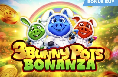 3 Bunny Pots Bonanza