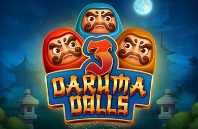 3 Daruma Dolls