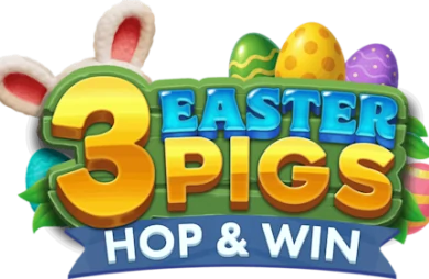 3 Easter Pigs Hop and Win