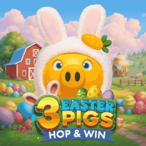3 Easter Pigs Hop and Win