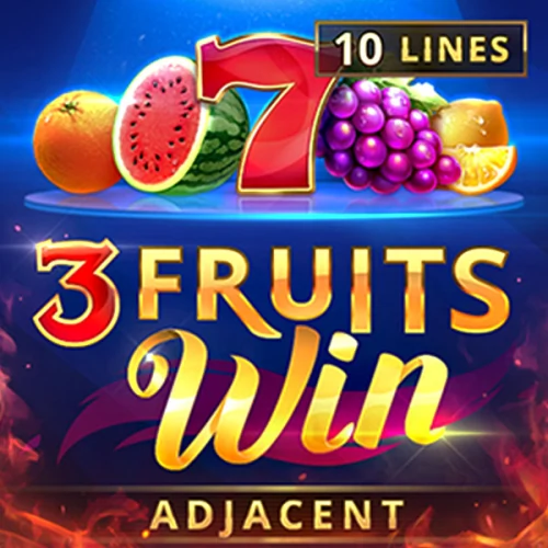 3 Fruits Win: 10 lines