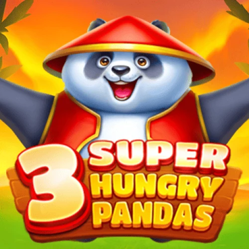 3 Super Hungry Pandas