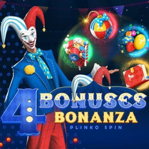 4 Bonuses Bonanza - Plinko Spin