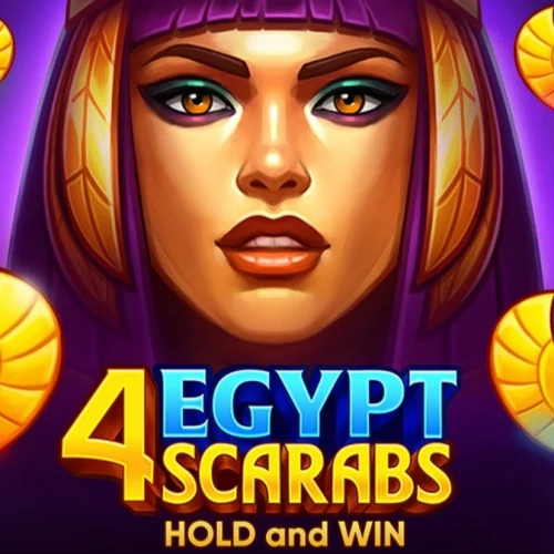 4 Egypt Scarabs: Hold and Win