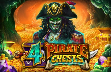 4 Pirate Chests