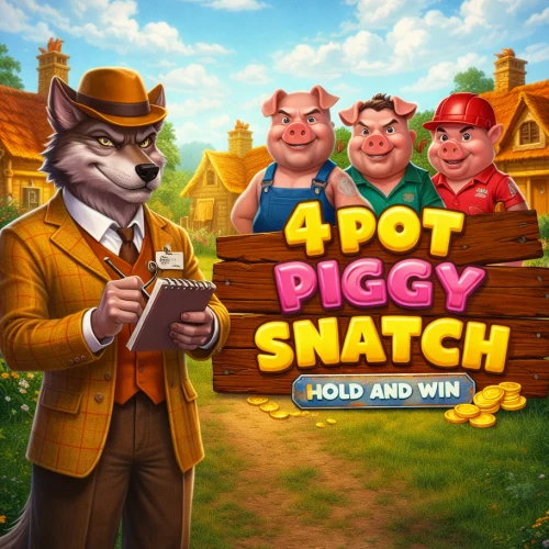 4 Pot Piggy Snatch Hold and Win