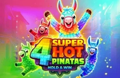 4 Super Hot Pinatas: Hold and Win
