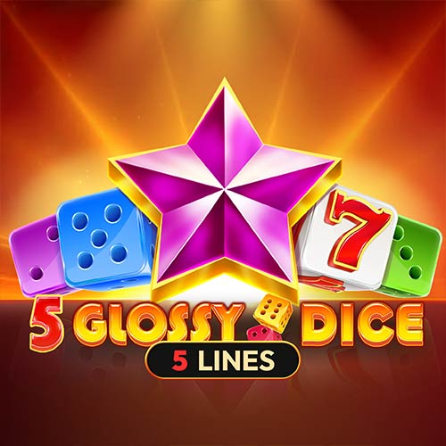 5 Glossy Dice