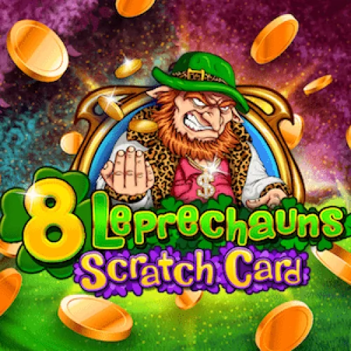 8 Leprechauns Scratch Card