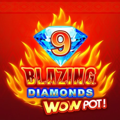 9 Blazing Diamonds Wowpot