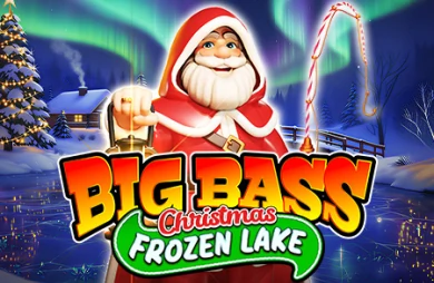 Big Bass Christmas Frozen Lake
