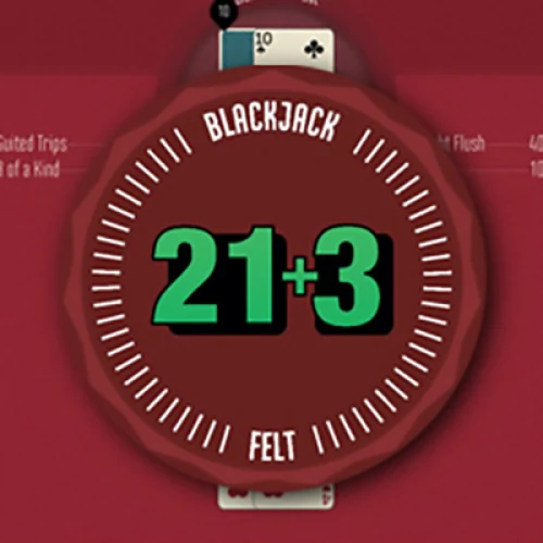 Blackjack 21+3 (Felt)