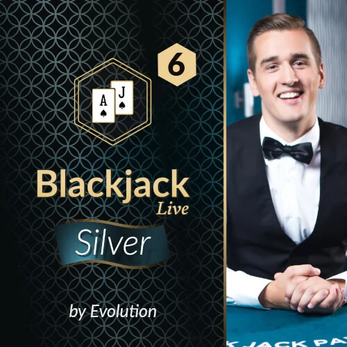 Blackjack Silver 6 (Evolution Gaming)