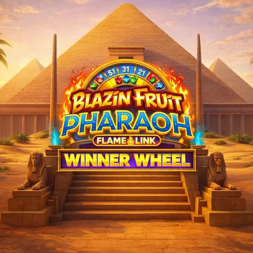 Blazin' Fruit Pharaoh FlameLink WinnerWheel