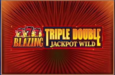 Blazing 777 Triple Double Jackpot Wild