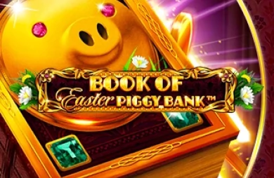 Book of Easter Piggy Bank