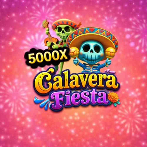 Calavera Fiesta (Yellow Bat)