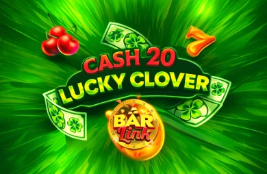 Cash 20 Lucky Clover Bar Link