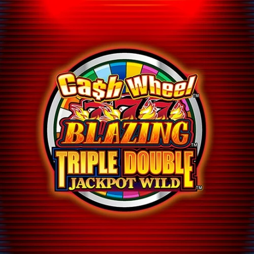 Cash Wheel Blazing 777 Triple Double Jackpot Wild