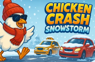 Chicken Crash Snowstorm