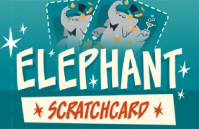 Elephant Scratchcard