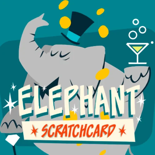 Elephant Scratchcard