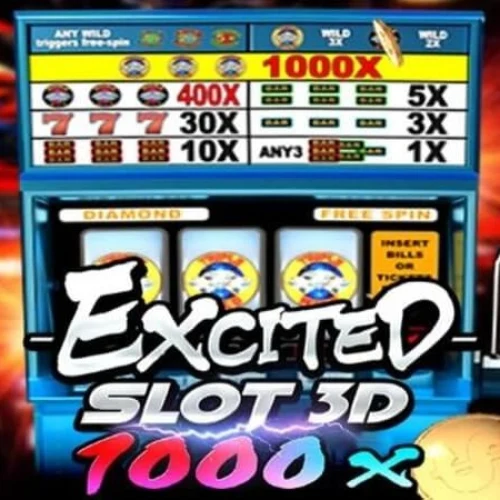 Excited Slot 3D 1000X