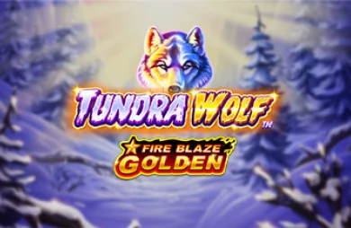 Fire Blaze Golden: Tundra Wolf