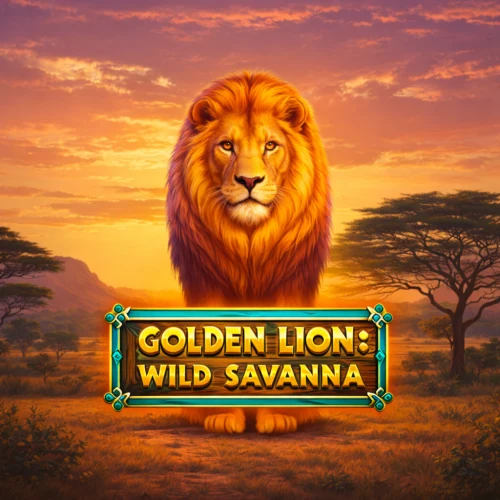 Golden Lion Wild Savanna