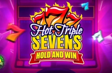 Hot Triple Sevens Hold & Win