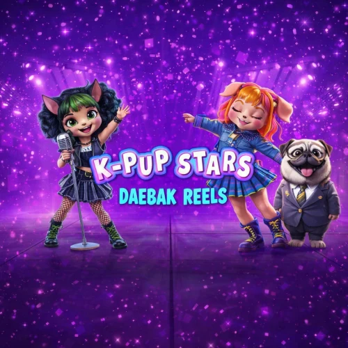 K-Pup Stars Daebak Reels