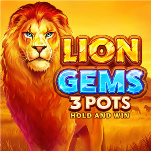 Lion Gems 3 Pots: Hold and Win