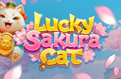 Lucky Sakura Cat