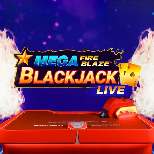 Mega Fire Blaze Blackjack Live