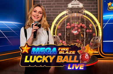 Mega Fire Blaze Lucky Ball Live