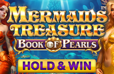 Mermaid's Treasure: Book of Pearls - Hold & Win