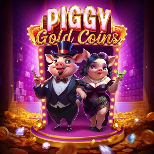 Piggy Gold Coins