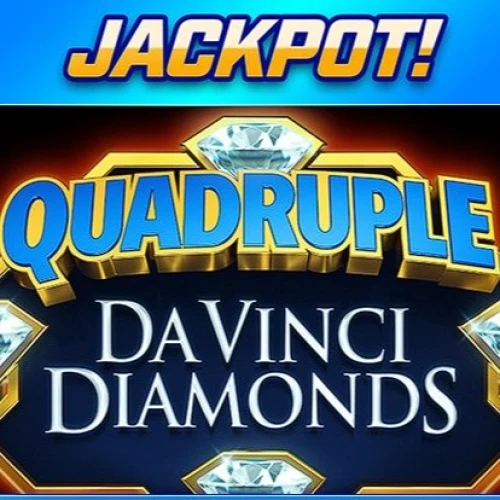 Quadruple Da Vinci Diamonds Jackpot