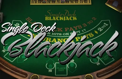 Single Deck Blackjack (Betsoft)