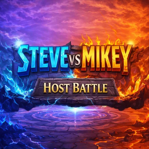Steve VS Mikey Host Battle