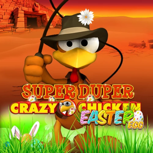 Super Duper Crazy Chicken Easter Egg