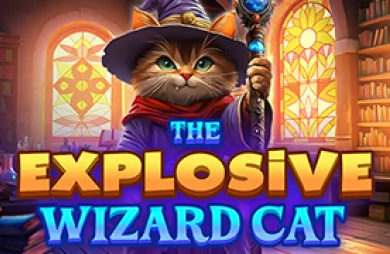 The Explosive Wizard Cat